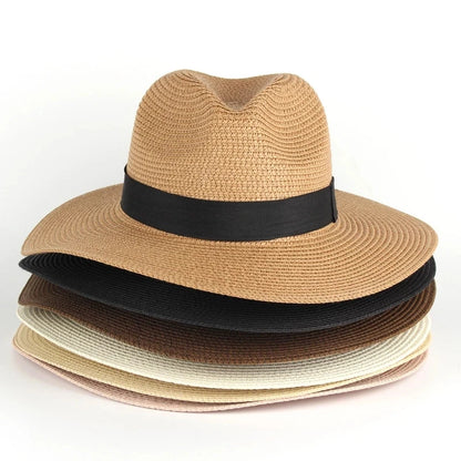 Handmade Panama Hat - Sun Protection Straw Hat for Men & Women