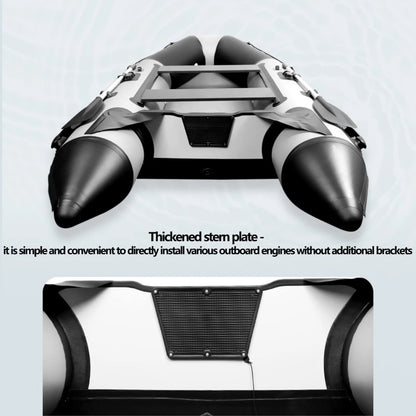 Inflatable V-Shaped Bottom Boat with Alloy Base