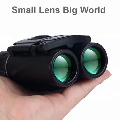 40x22 HD Powerful Binoculars - Long-Range Mini Telescope for Hunting, Camping, and Outdoor Activities