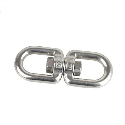 Stainless Steel 8-word Universal Dog Chain Climbing Swivel Ring Hook