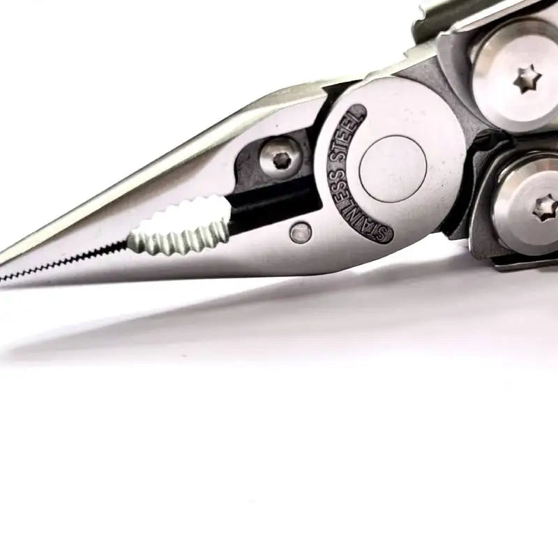 Multifunctional EDC Folding Knife – Clip Pliers, Scissors, Saw, Multitools for Camping & Survival