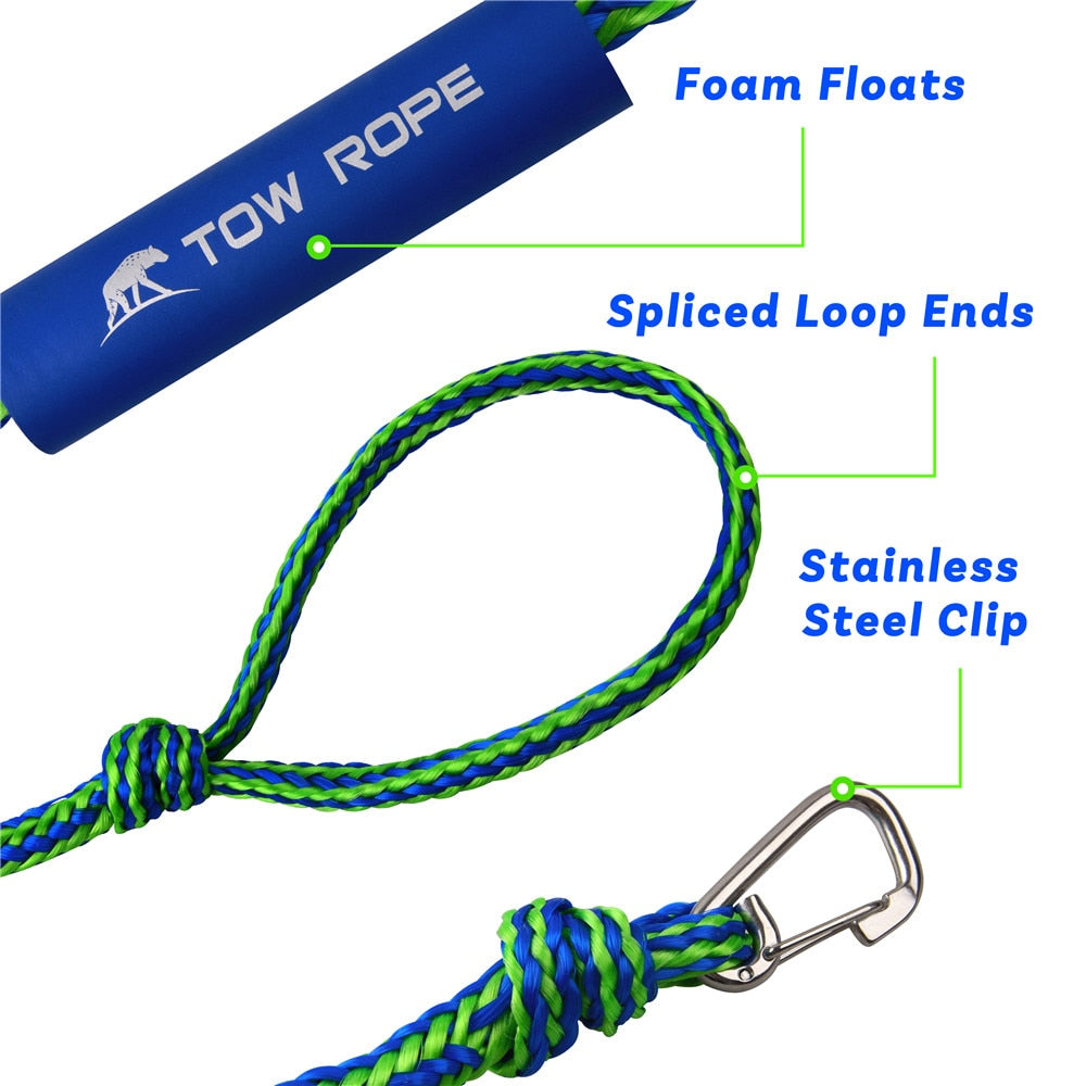 Braided Line Marine Rope with stainless clip