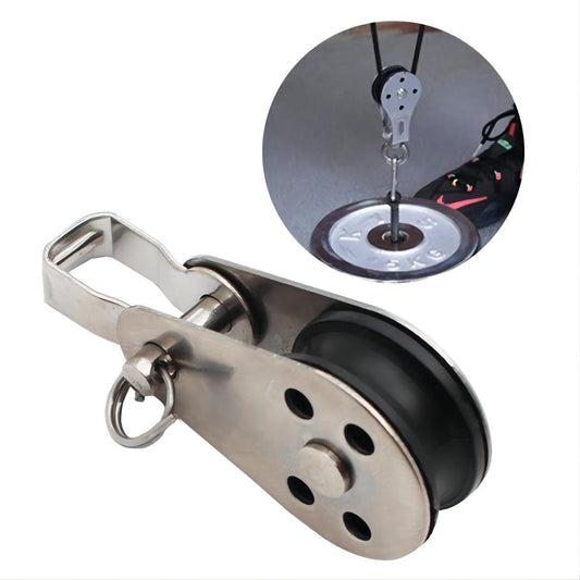 25mm Stainless Steel Pulley Single Wheel - Sail Smart Outlet -