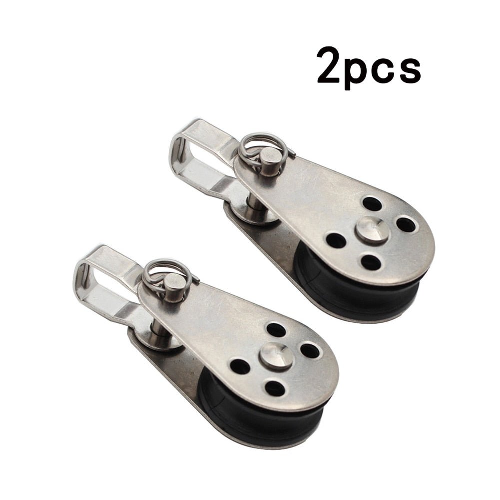 2pcs Rope Line Pulley Blocks - Sail Smart Outlet -