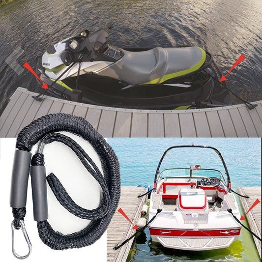 4FT Mooring Bungee Rope Dock Lines - Sail Smart Outlet -