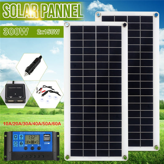 Solar Panel Kit With Controller
