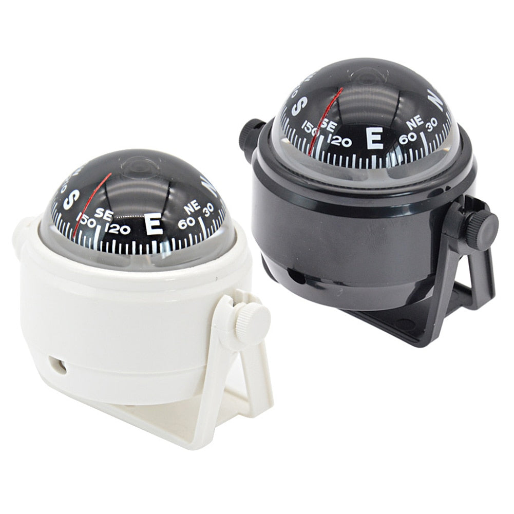 Waterproof Nautical Pivoting Marine Boat Compass With Electronic LED Light For Navigation Positioning